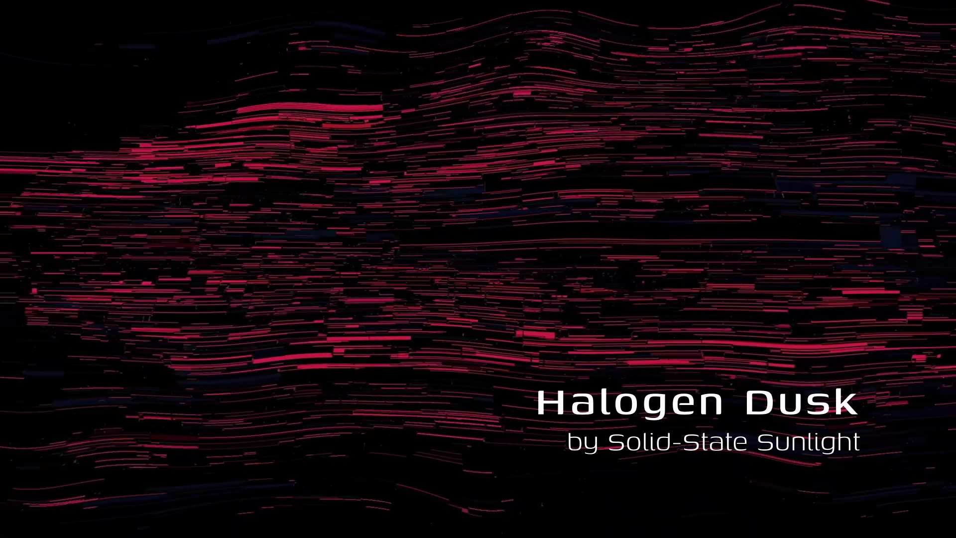 Halogen Dusk lyric video released